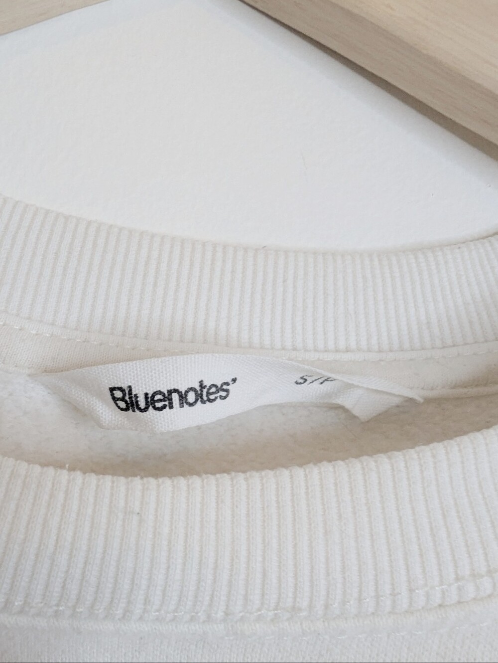 Bluenotes | White graphic crew neck sweater butterfly sweet dreams - Picture 3 of 4